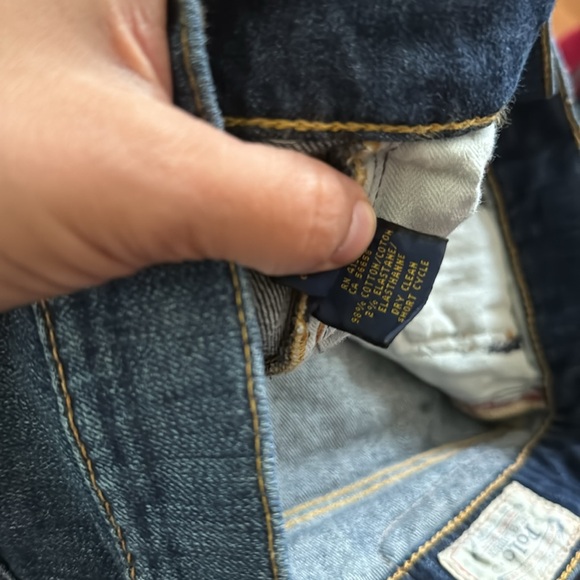 Ralph Lauren Distressed Boho Jeans - Picture 8 of 8